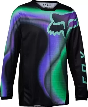 Image of FOX 180 Toxsyk Youth Motocross Jersey, black, Size XL, black, Size XL