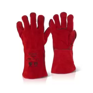 Image of Click - red welders gauntlet 14 -