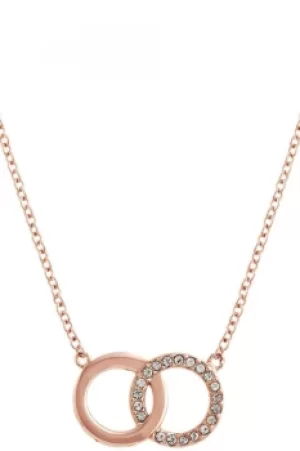 Image of Ladies Olivia Burton Bejewelled Interlink Necklace OBJ16ENN60