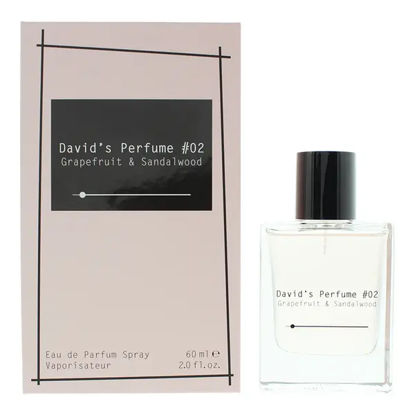 Image of David Dobrik David s Perfume #02 Grapefruit Sandalwood Eau de Parfum For Him 60ml