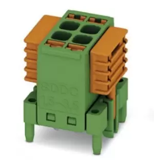 Image of Phoenix Contact Sddc 1,5/ 2-Pv-3,5 Tb, Wire To Brd, 2Pos, 16Awg