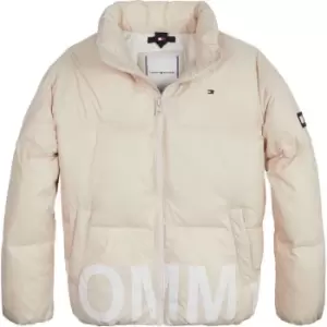 Image of Tommy Hilfiger Tonal Puffer Junior - Beige