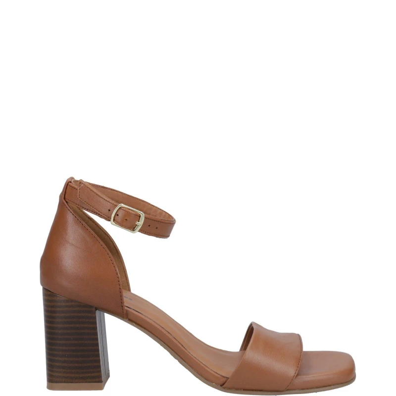 Image of Hush Puppies 'Kelsey' Heeled Sandals Tan