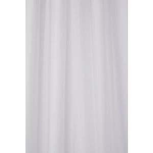 Image of Croydex 'Hook And Hang' Shower Curtain - White