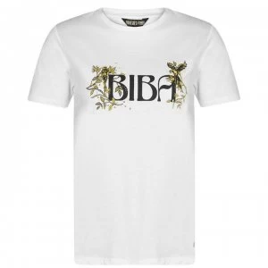 Image of Biba Parrot Logo T-Shirt - White