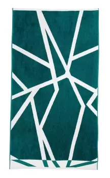 Image of Harlequin Sumi Bath Towel, Teal