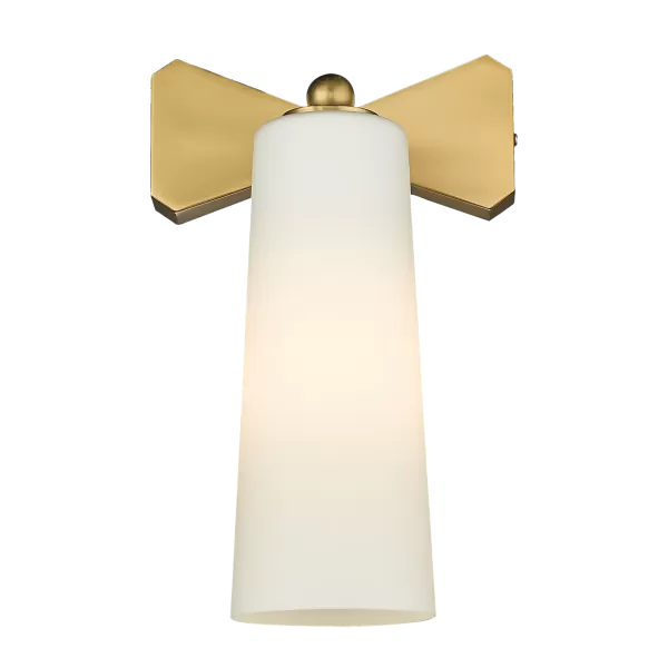 Image of Bow Wall Lamp Brass, E27