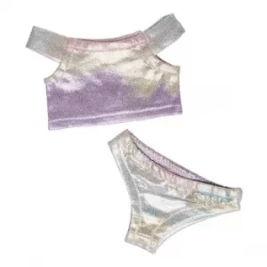 Image of I'm a Girly Silver Bikini Set