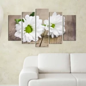 Image of 5MF-19 Multicolor Decorative MDF Painting (5 Pieces)