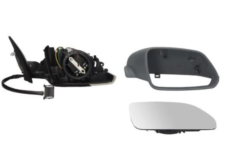 Image of BLIC 5402-04-1129524P Wing mirror Right, Electric, Convex, primed Outside Mirror (50)