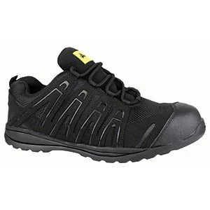 Image of Amblers Safety FS40C Safety Trainer - Black Size 9