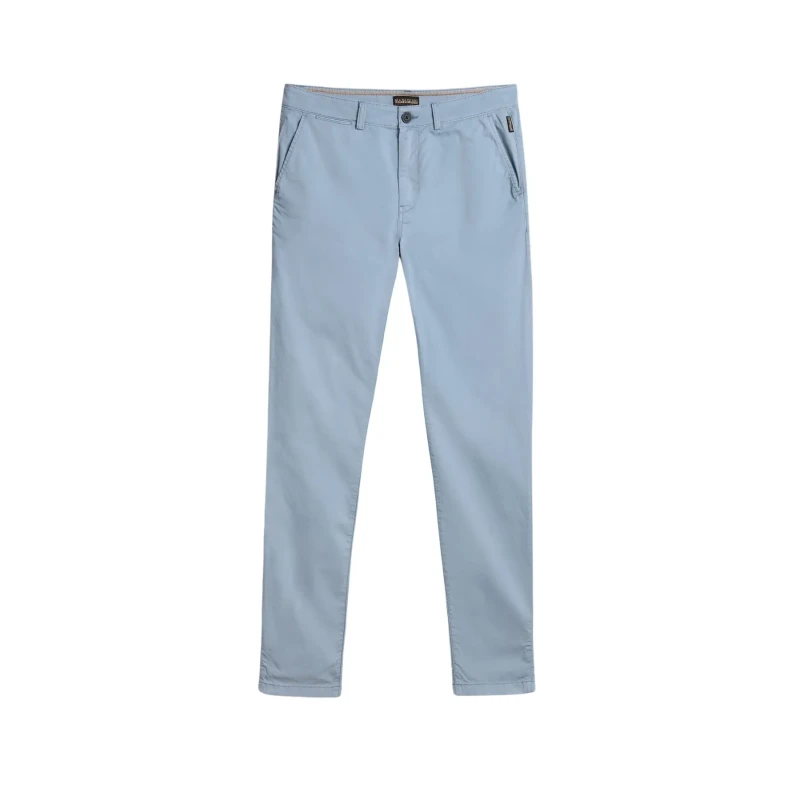 Image of Chino pants Napapijri Puyo Bleu Male 30