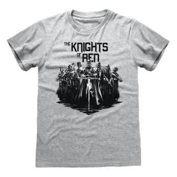Image of Star Wars IX - Knights Of Ren Unisex Small T-Shirt - Grey