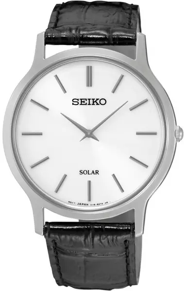 Image of Seiko Watch Solar Mens - White SO-708