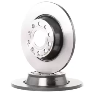 Image of BREMBO Brake disc VW,AUDI,SKODA 08.A202.11 1K0615601AD,1K0615601M,5Q0615601G Brake rotor,Brake discs,Brake rotors 1K0615601AD,1K0615601M,5Q0615601G