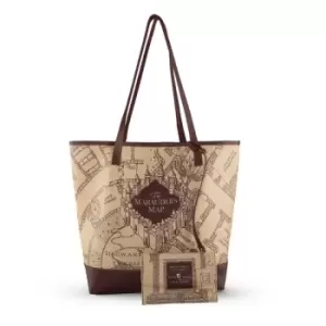 Image of Harry Potter Shopping Bag & Pouch Marauder's Map