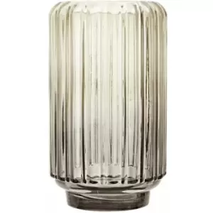 Image of Chima Ribbed Glass Vase - Premier Housewares