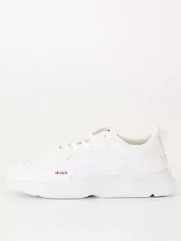 Image of HUGO Leon_runn Trainer, White, Size 43, Men