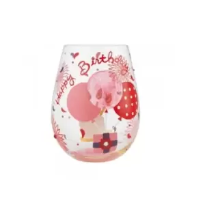 Image of My Red-Hot Birthday Stemless Glass by Lolita