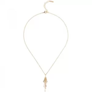 Image of Ladies Karen Millen PVD rose plating TINY DOT PENDANT