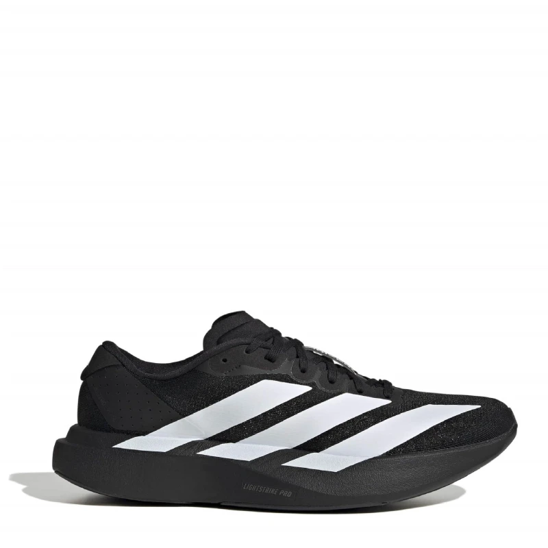 Image of adidas Adizero EVO SL Road Running Shoes Juniors Blck/Wht/Crbn unisex 3 (35.5)