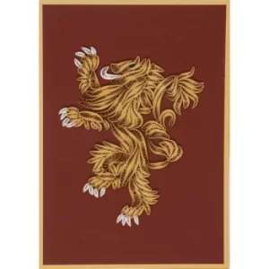 Image of Game of Thrones Quilled Greeting Card House Lannister
