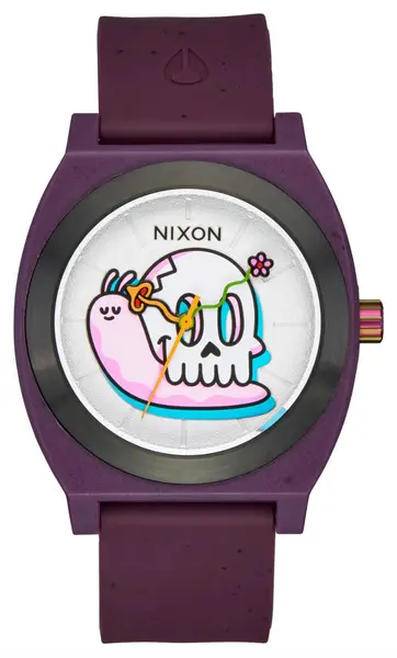 Image of Nixon A1366-230-00 x Hannah Eddy Time Teller OPP Purple Watch