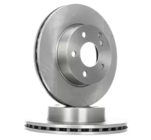 Image of RIDEX Brake disc MERCEDES-BENZ 82B0320 0004211912,2044210012,A000421191207 Brake rotor,Brake discs,Brake rotors A2044210012