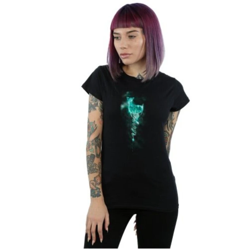 Image of Harry Potter Doe Always Mist T-Shirt Black female