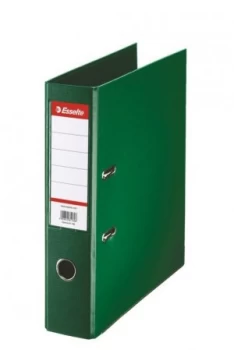 Image of Esselte A4 Pvc Lever Arch 75mm Green - 10 Pack