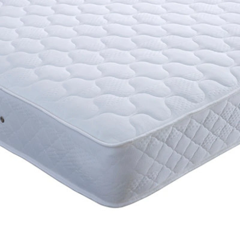 Image of Bedmaster Bedmaster Prince Coil Spring Mattress in White Size: Double White Double Unisex 0764283933188