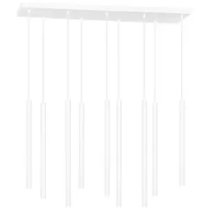 Image of Emibig Selter White Cluster Pendant Ceiling Light 9x G9