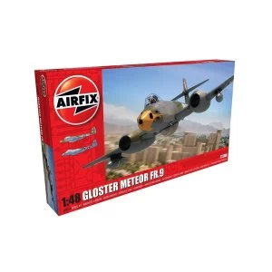 Image of Gloster Meteor FR.9 Series 9 1:48 Air Fix Model Kit