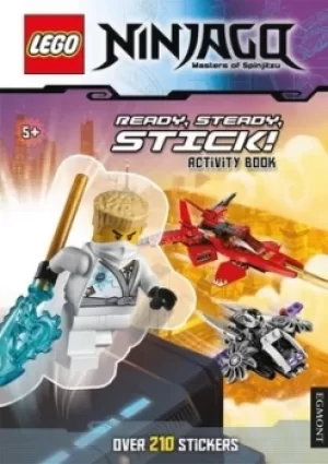 Image of Lego Ninjago Ready Steady Stick Sticker Activity Book by