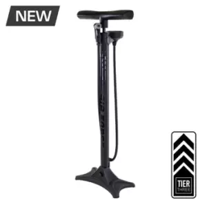 Image of Serfas Air Force 3 Floor Pump - Black