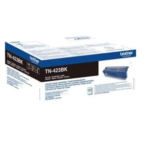 Image of Brother TN423 Black Laser Toner Ink Cartridge