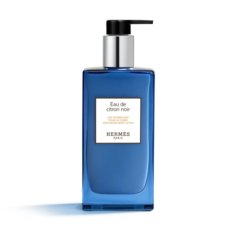 Image of Hermes Eau De Citron Noir Moisturizing Body Lotion Bottle 200ml