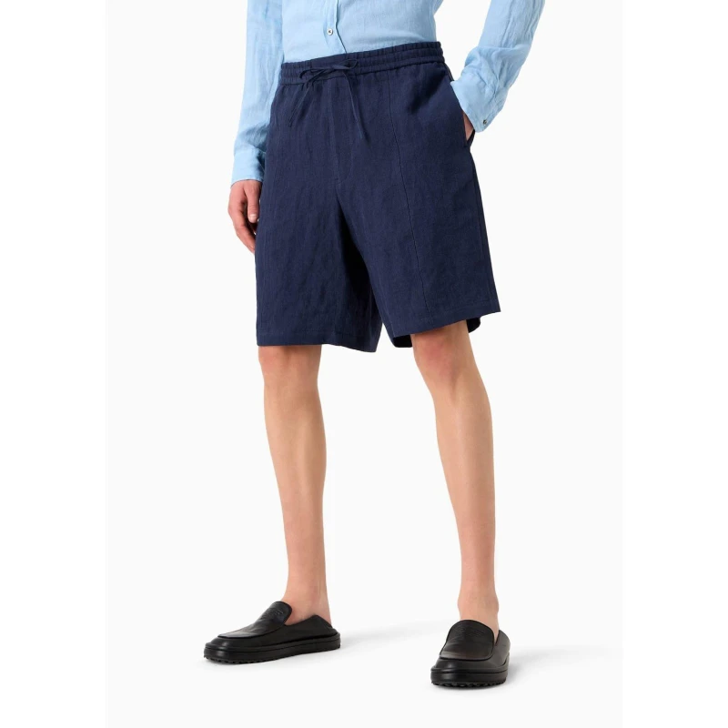 Image of Emporio Armani Shorts Blue male XS