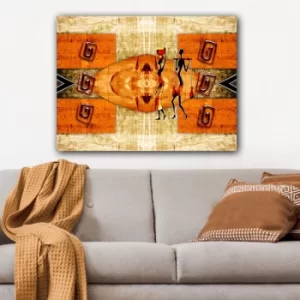 Image of 80147596_70100 Multicolor Decorative Canvas Painting
