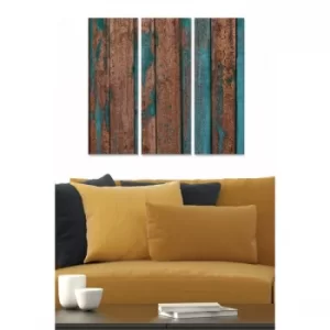 Image of MDF87453032 Multicolor Decorative MDF Painting (3 Pieces)