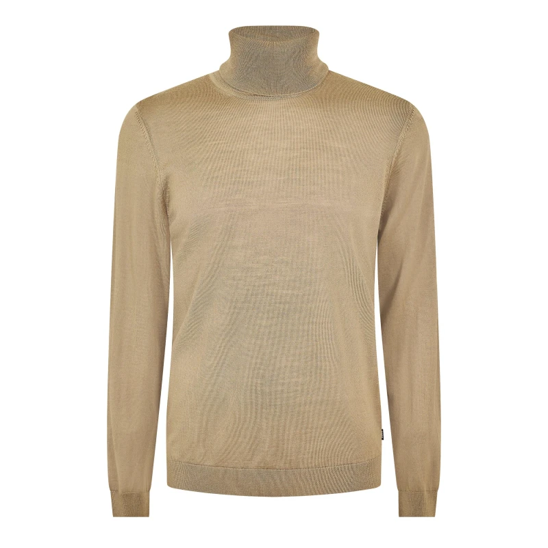 Image of Boss Mens Musso P Crew Sweatshirt Open Brown male M