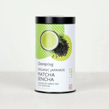 Image of Clearspring Organic Japanese Matcha Sencha Green Tea & Matcha - 85g