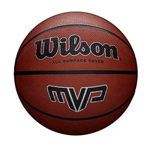Image of Wilson Unisex's MVP Basketball, Orange, 7