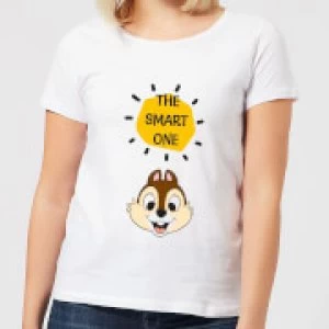 Image of Disney Chip 'N' Dale The Smart One Womens T-Shirt - White - S