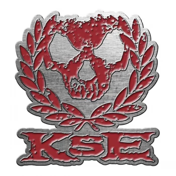 Image of Killswitch Engage - Skull Wreath Pin Badge