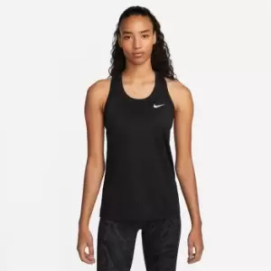 Image of Nike Dri-FIT Womens Racerback Tank - Black
