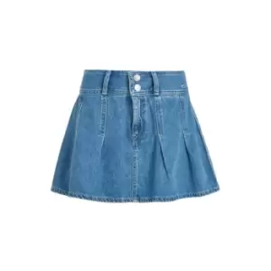 Image of Tommy Jeans Pleated Mn Skirt CG7033 - Blue