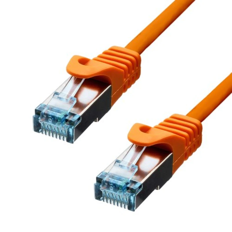 Image of ProXtend CAT6A S/FTP CU LSZH Ethernet Cable Orange 5M