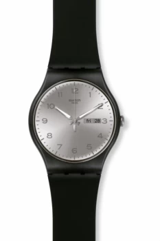 Image of Unisex Swatch New Gent - Silver Friend Watch SUOB717
