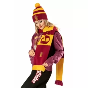 Image of Gryffindor Long Length Embroidered Harry Potter Scarf O/S